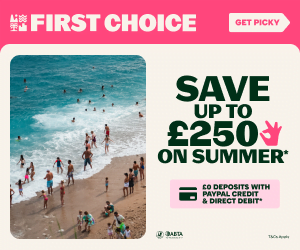 First Choice Summer Sale Save up to £250