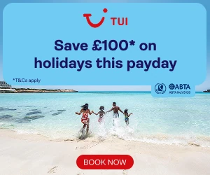 TUI Save £100 code SUNSHINE