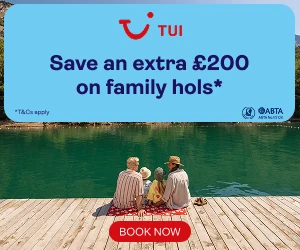 TUI Save £200 on Family Holidays this July and August