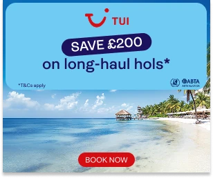 Save an extra £200 with TUI Long Haul Holidays