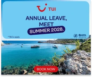 TUI Summer 2028 Holidays On Sale Now